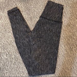 Lululemon gray wunder under leggings